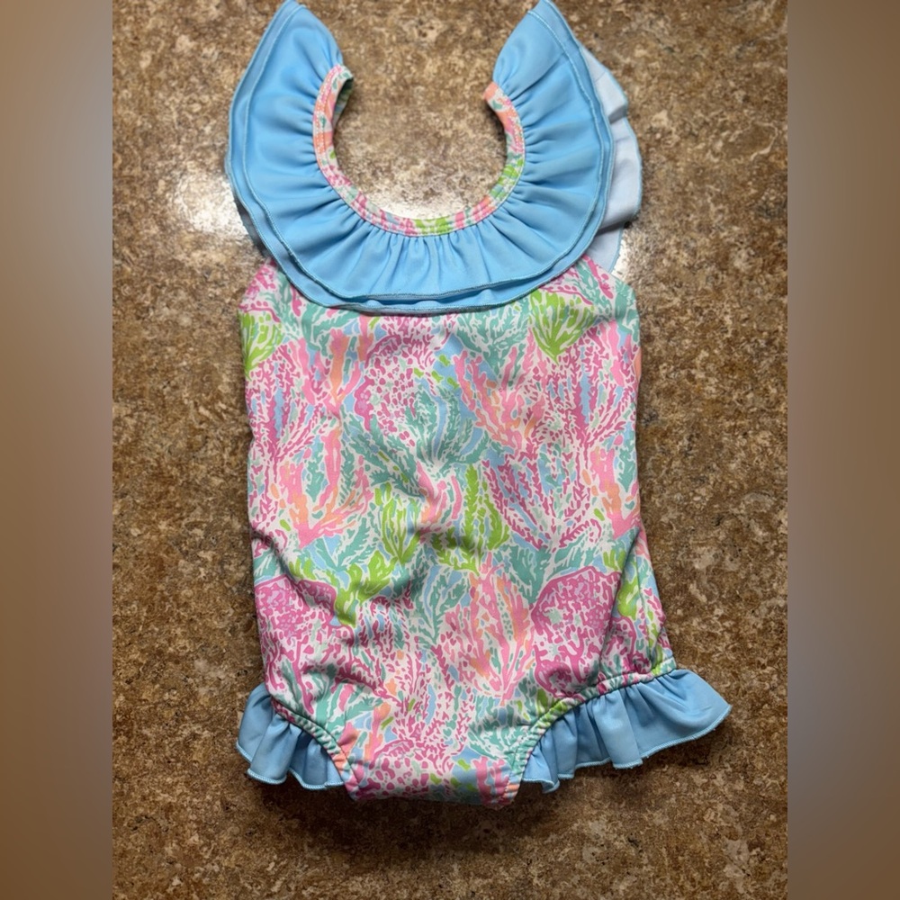 Coastal Mermaid Boutique Swimsuit size 12-18 month